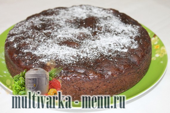 шоколадный пирог в мультиварке рецепт шоколадного пирога в мультиварке