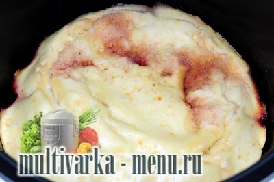 сливовый пирог в мультиварке рецепт сливового пирога вмультиварке