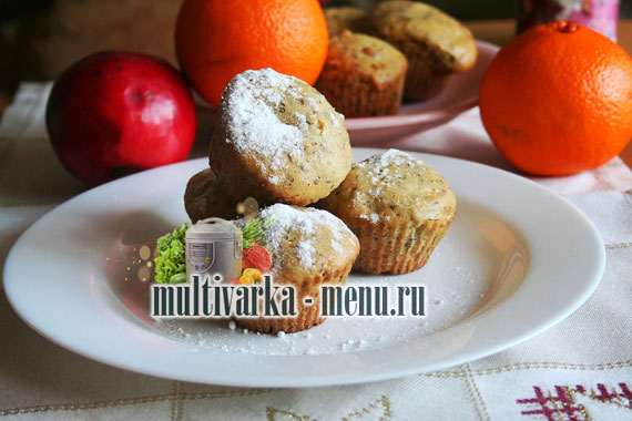 как приготовить кекс в мультиварке