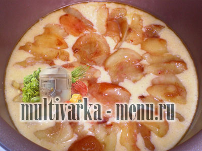 бисквитный пирог в мультиварке бисквит в мультиварке с фото