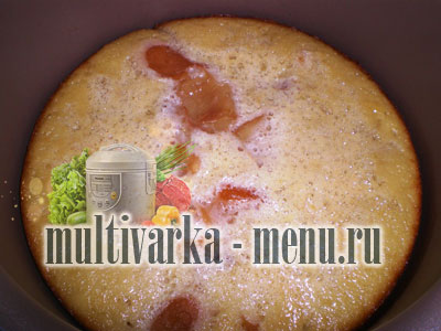 бисквитный пирог в мультиварке бисквит в мультиварке с фото
