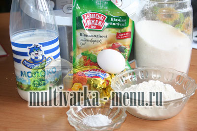 сдобные булочки в мультиварке приготовление выпечки в мультиварке