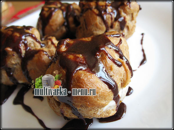 эклеры в мультиварке рецепт эклеров в мультиварке