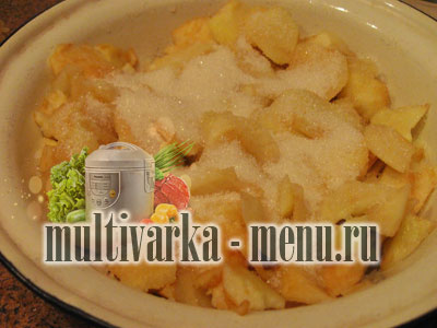 пирог с яблоками в мультиварке как в мультиварке приготовить пирог