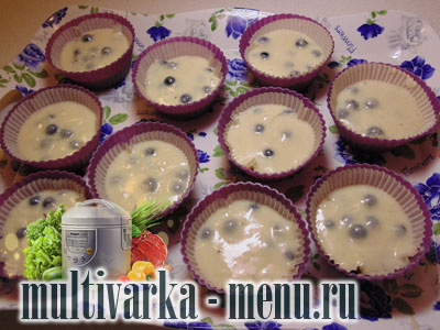 капкейки кекс в мультиварке