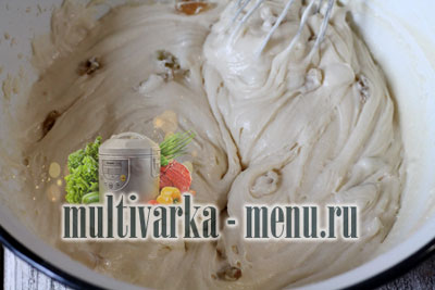 кекс на сметане в мультиварке простой кекс в мультиварке