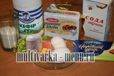 шоколадный кекс в мультиварке кекс в мультиварке с фото