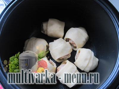 котлета в тесте рецепт выпечка в мультиварке с фото