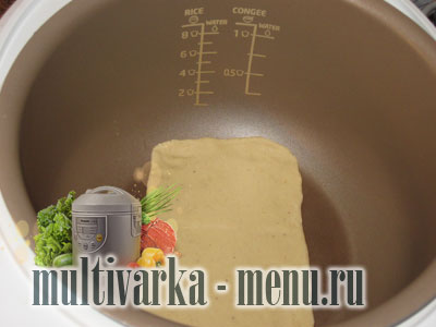 коврижка с вареньем выпечка в мультиварке