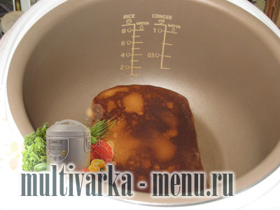 коврижка с вареньем выпечка в мультиварке