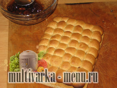 коврижка с вареньем выпечка в мультиварке