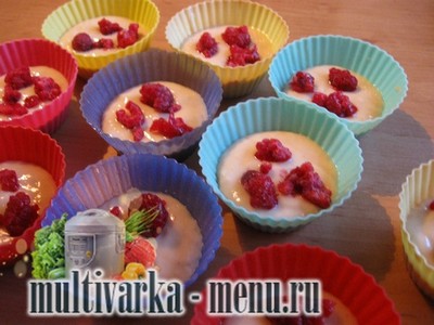 Кексы в мультиварке с малиной рецепт кексы в мультиварке с малиной