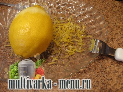 лимонное печенье в мультиварке рецепт лимонного печенья в мультиварке