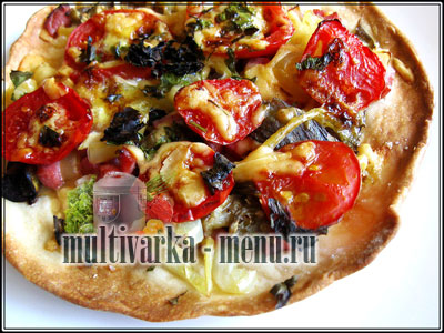 пицца с помидорами как приготовить пиццу в мультиварке