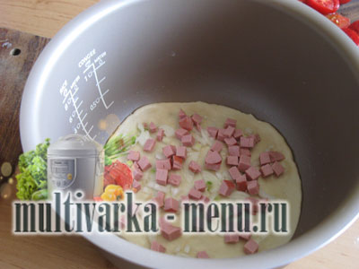 пицца с помидорами как приготовить пиццу в мультиварке