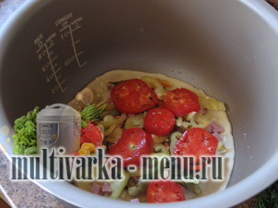 пицца с помидорами как приготовить пиццу в мультиварке