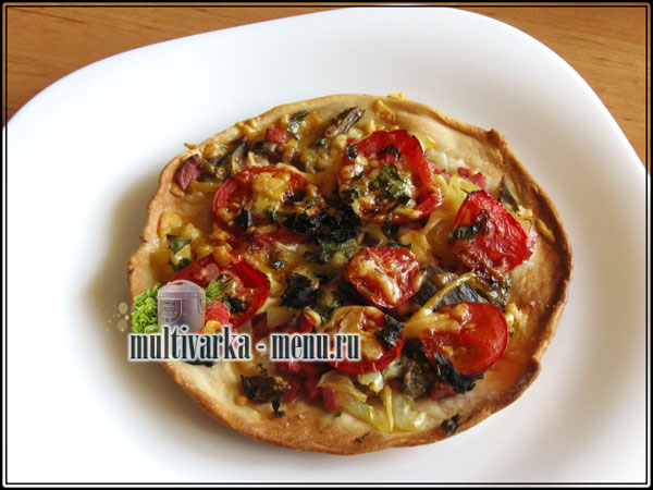 пицца в мультиварке пицца в мультиварке рецепты