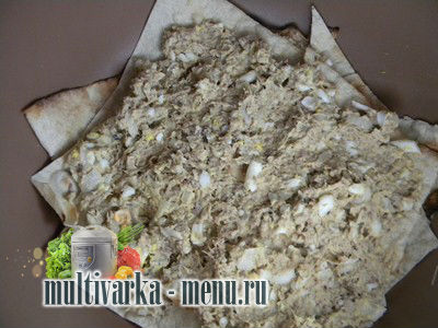 пирог из лаваша в мультиварке пирог в мультиварке рецепты