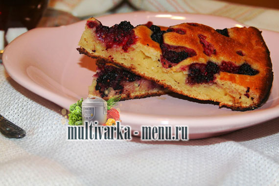 пирог на кефире в мультиварке сладкие пироги в мультиварке