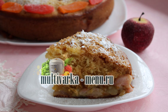 пирог на кефире в мультиварке выпечка в мультиварке