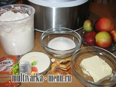 яблочный пирог в мультиварке рецепт пироги в мультиварке с фото