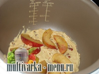 пирог в мультиварке с нектарином рецепт пирога в мультиварке с нектарином