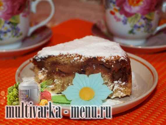 пирог с творогом в мультиварке