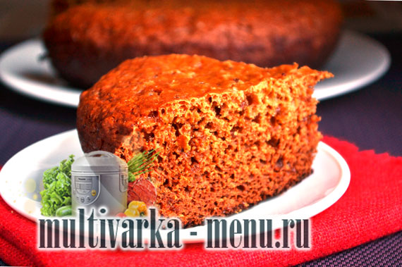 рецепт пирога на кефире в мультиварке пирог на кефире в мультиварке