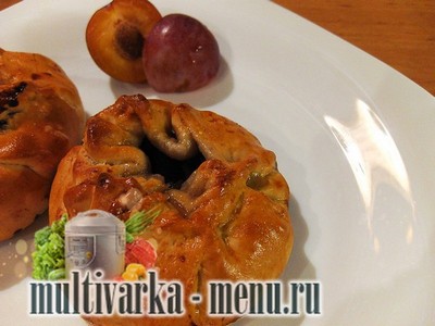 пирожки в мультиварке рецепт пирожков со сливами в мультиварке