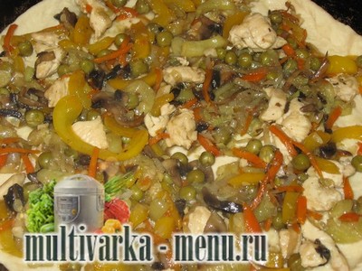 пицца в мультиварке по-азиатски приготовление пиццы в мультиварке по-азиатски