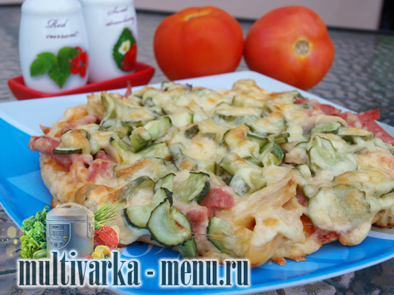 пицца в мультиварке приготовление пиццы
