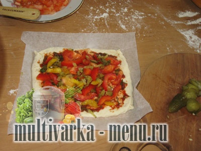 тесто для пиццы в мультиварке как приготовить пиццу в мультиварке