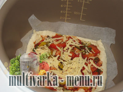 тесто для пиццы в мультиварке как приготовить пиццу в мультиварке