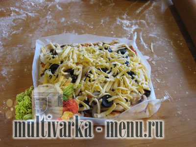 тесто для пиццы в мультиварке как приготовить пиццу в мультиварке