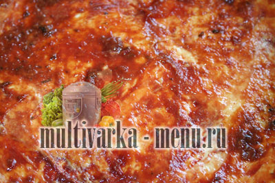 пицца в мультиварке без дрожжей пицца с фото в мультиварке
