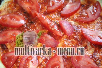 пицца в мультиварке без дрожжей пицца с фото в мультиварке