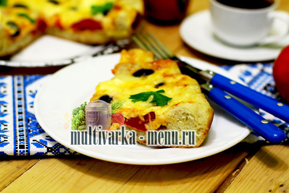 рецепт пиццы в мультиварке как приготовить пиццу в мультиварке