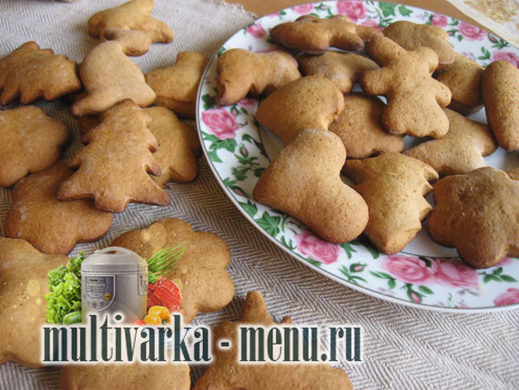 пряники домашние выпечка в мультиварке с фото