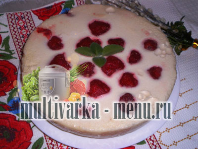 птичье молоко торт в мультиварке с фото