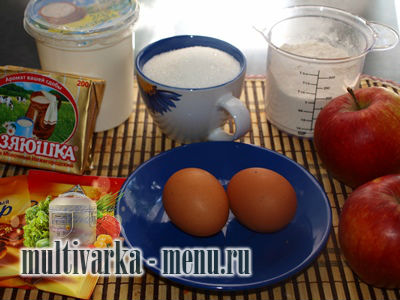 шарлотка в мультиварке как приготовить шарлотку в мультиварке