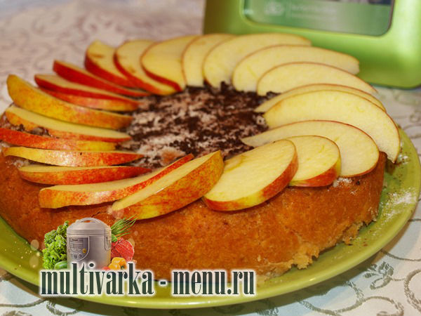шарлотка с яблоками в мультиварке шарлотка с яблоками в мультиварке рецепт
