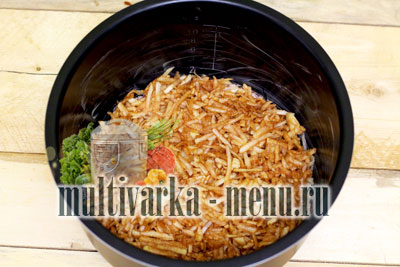 насыпной пирог в мультиварке как приготовить пирог в мультиварке