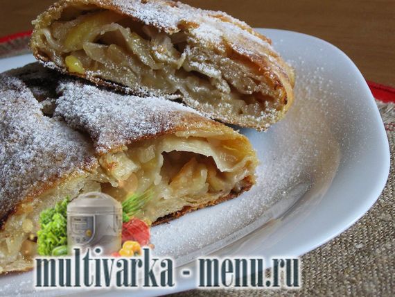 штрудель в мультиварке штрудель в мультиварке