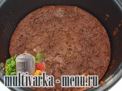 шоколадный кекс в мультиварке