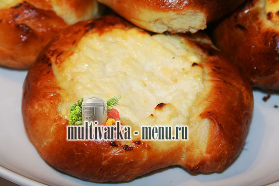 выпечка в мультиварке ватрушки с творогом рецепт
