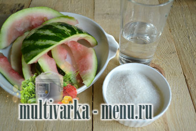 варенье в мультиварке из арбузных корочек варенье в мультиварке из арбузных корочек