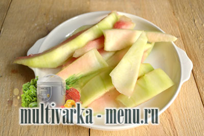 варенье в мультиварке из арбузных корочек варенье в мультиварке из арбузных корочек