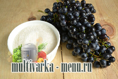 виноградное варенье в мультиварке варенье в мультиварке из винограда