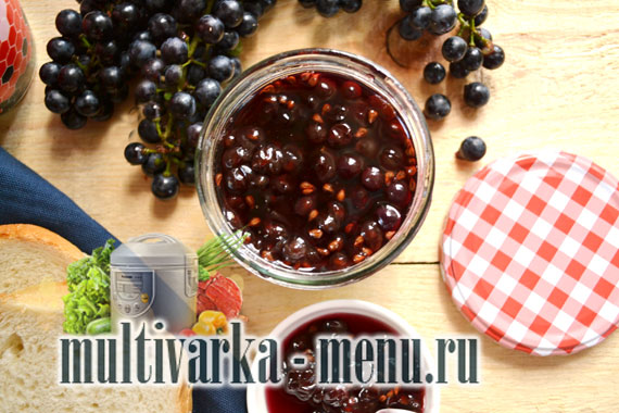 виноградное варенье в мультиварке варенье в мультиварке из винограда