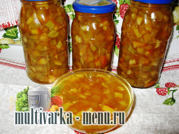 варенье из кабачков как варить варенье в мультиварке